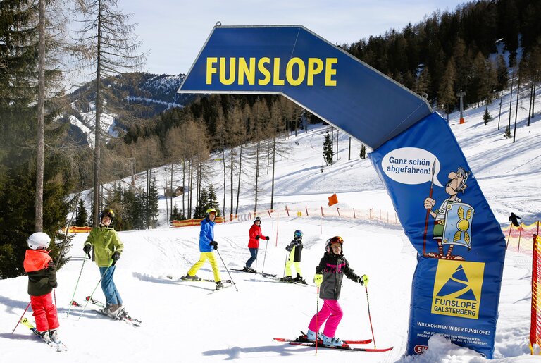 Action für Groß und Klein auf den Ski-Spaß Pisten Galsterberg | © Herbert Raffalt