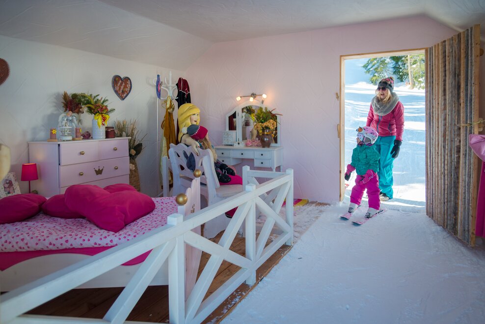 Sandrine is always delighted about visits. | © Christine Höflehner