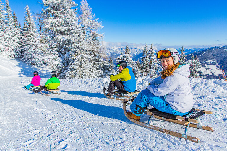 Familienrodeln auf der Hochwurzen | © René Eduard Perhab