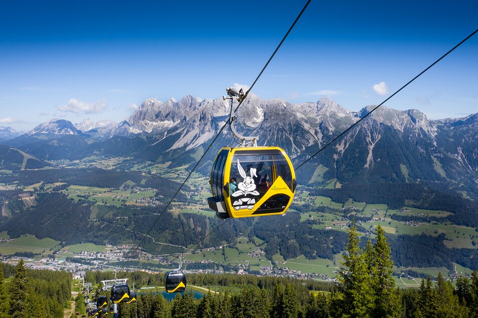 Planai main gondola - Imprese #1 | © Josh Absenger