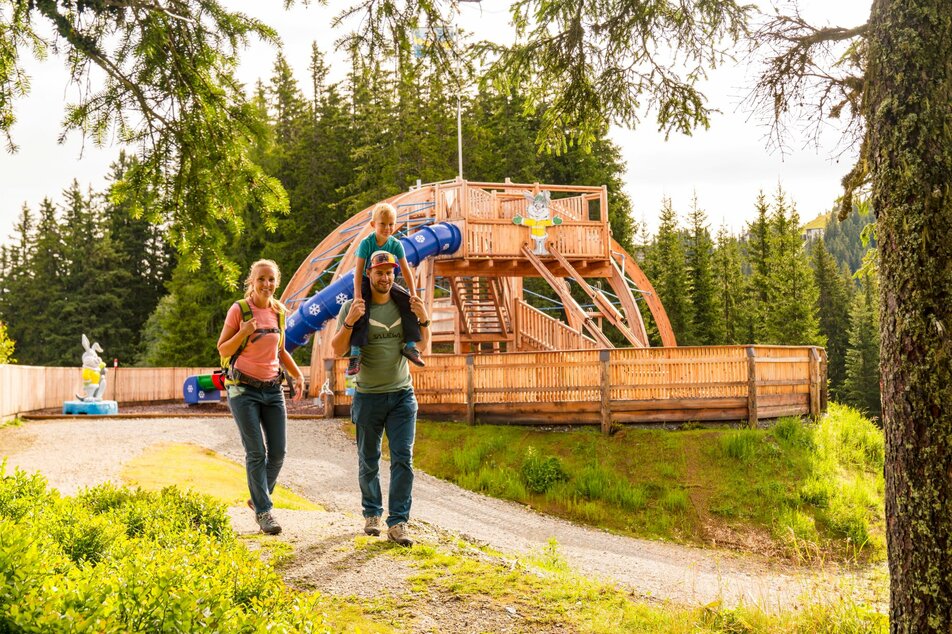 Der Nordpol im Hopsiland Planai | © Christine Höflehner