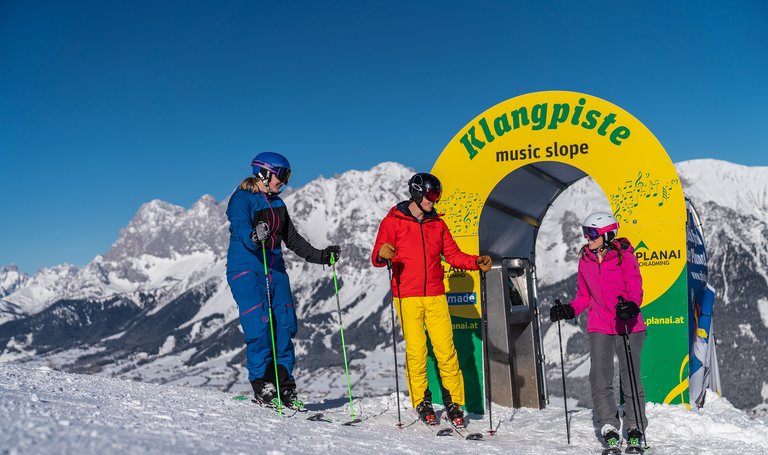 The sound slope on the Planai | © Christine Höflehner