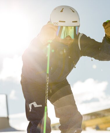 Skifahrer beim Start der Speedstrecke | © Dominik Steiner