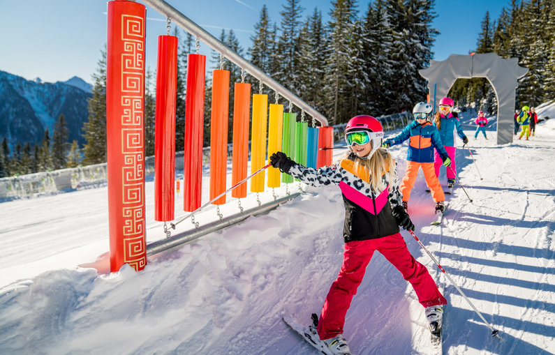 Listen to the sound of the xylophone at Hopsi's Children Winter Wonderland | © Chrisitne Höflehner