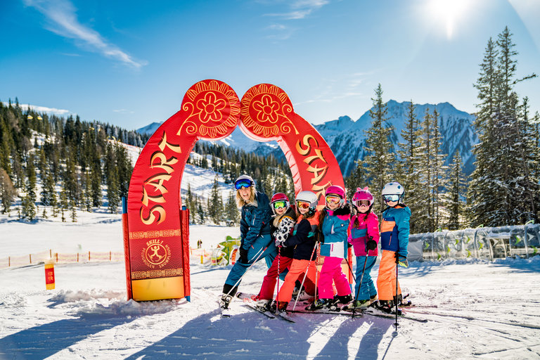 Start at China Slalom in Hopsi's Children Winter Wonderland | © Chrisitne Höflehner