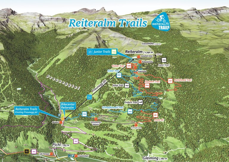 Gondelbahn "Preunegg Jet" - Impression #2.1 | © Reiteralm Bergbahnen