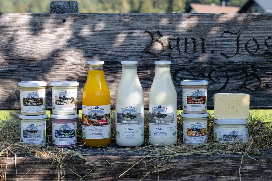 Produkte von Perwein BIO Milch | © Martina Siebenhandl