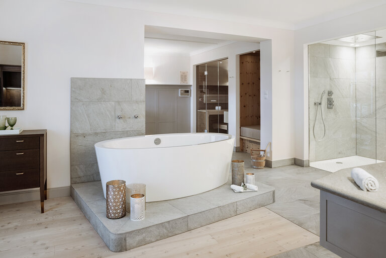 Private SPA Suite im IMLAUER Schloss Hotel Pichlarn | © Richard Schabetsberger
