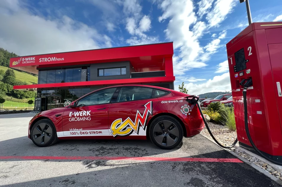 E-charging station Stromhaus - Imprese #1 | © E-Werk Gröbming