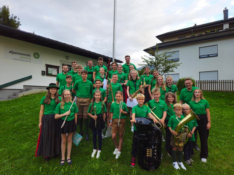  Platzkonzert der Jugendkapelle und Musikverein Trachtenkapelle Gröbming - Impression #2.1