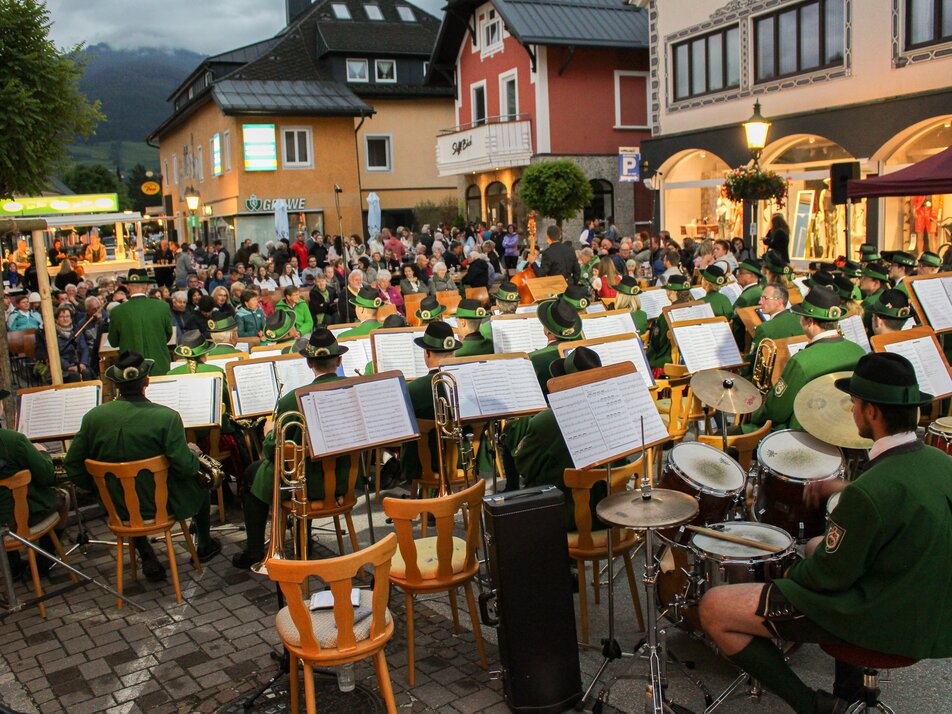 Open-Air Concert by the Trachtenkapelle Gröbming at s'Wirtshaus Gröbming - Impression #1