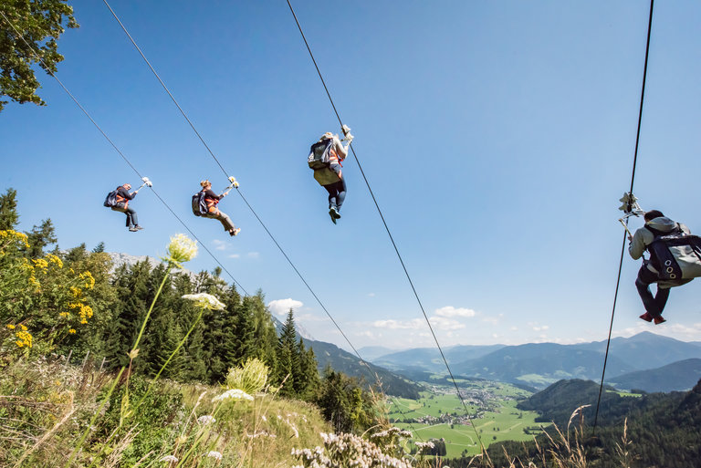 Zipline Stoderzinken - Impression #2.1 | © Christoph Huber