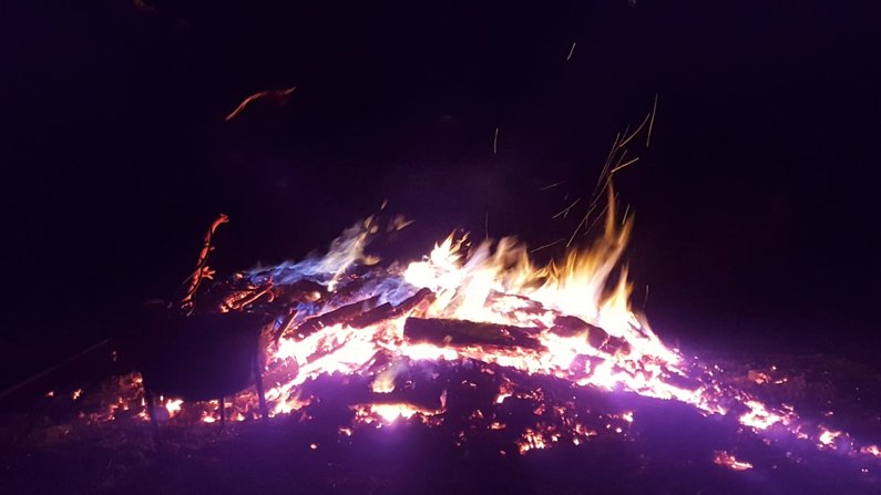 Osterfeuer | © TVB Haus-Aich-Gössenberg