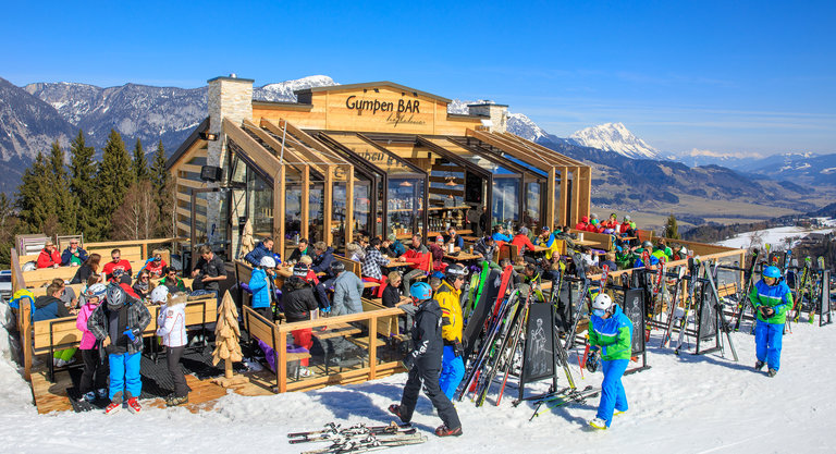 Gumpenbar | © AlmSkiHütten am Hauser Kaibling@MartinHuber