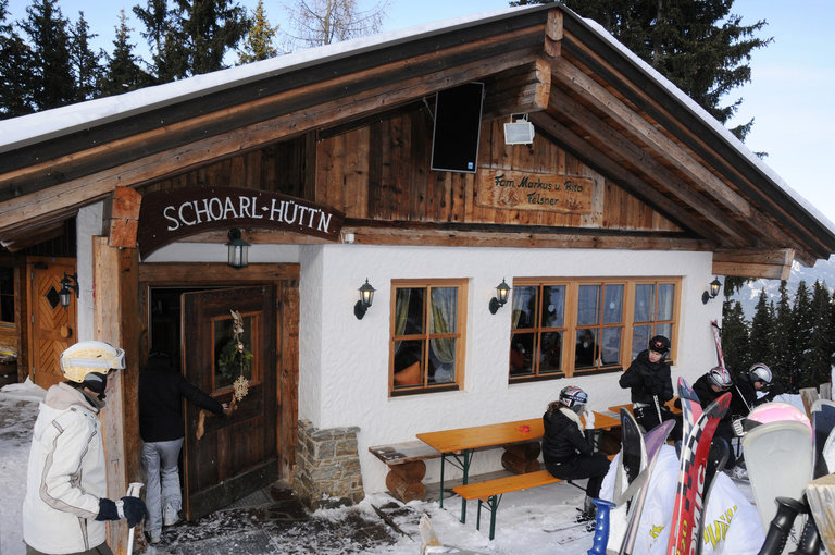 Schoarlhütte - Eingang | © Hauser Kaibling