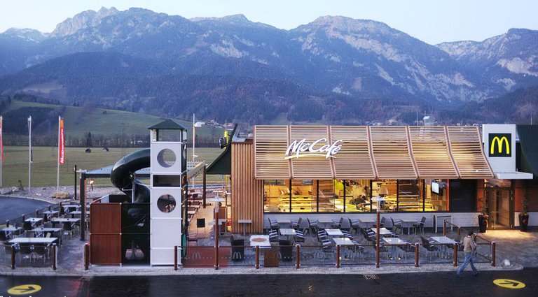 McDonald's Haus mit Terrasse | © Hauser Kaibling