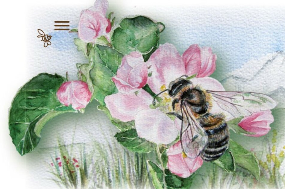 Biene auf Blume | © Imkerei Stockreiter