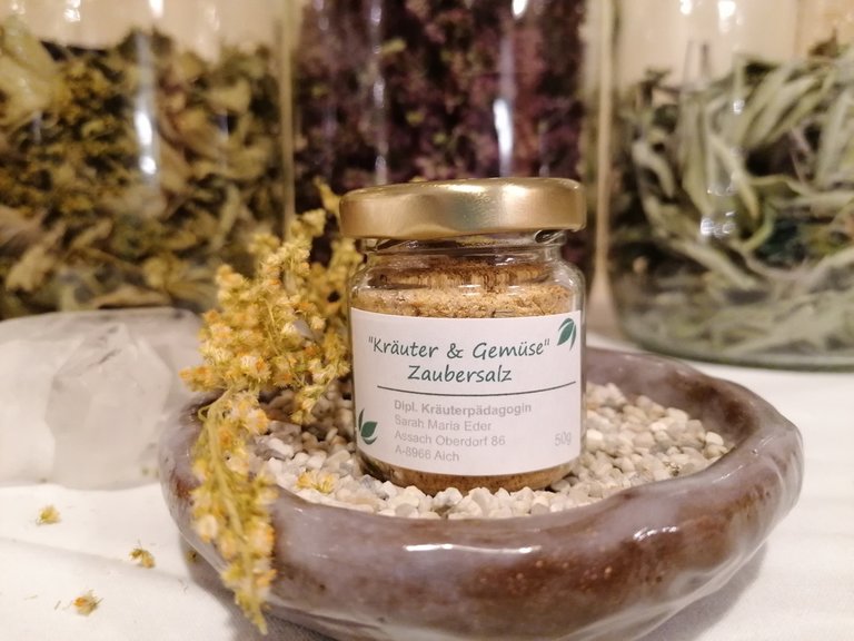 Kräuter und Gemüse Zaubersalz | © Sarah Eder & Laura Warter