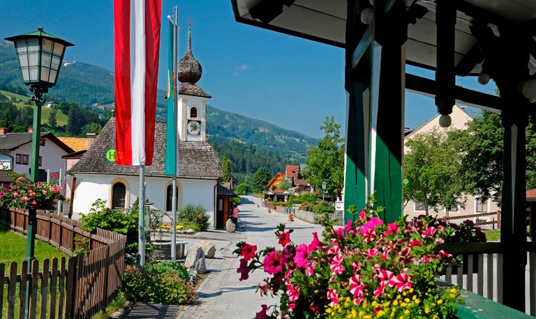 Dorfkapelle in Aich | © TVB Haus-Aich-Gössenberg@Herbert Raffalt