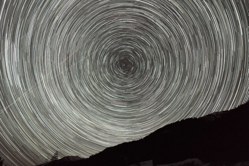Startrails bei Hansenalm | © Zoltán Kolláth