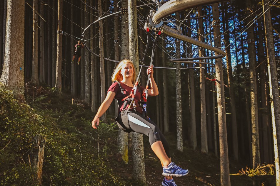 Flyline at Rittisberg Advanture World | © Erlebnis Rittisberg