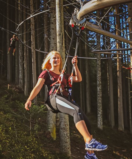 Flyline at Rittisberg Advanture World | © Erlebnis Rittisberg