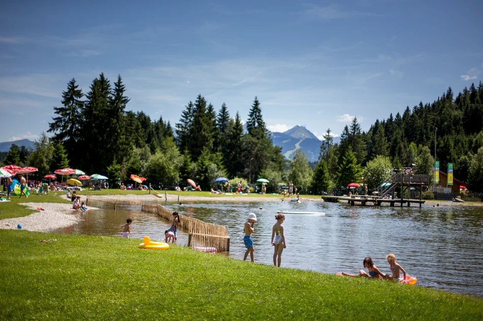 Kinder beim Badesee. | © Hans-Peter Steiner