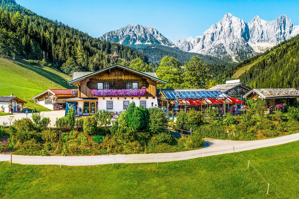 View of Mandlberggut | © Air Media