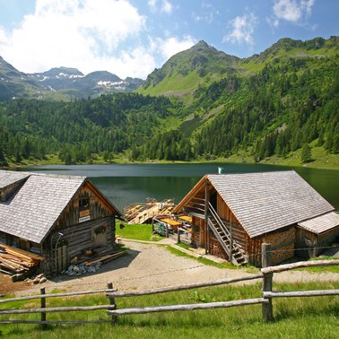 Hut at Duisitzkarsee