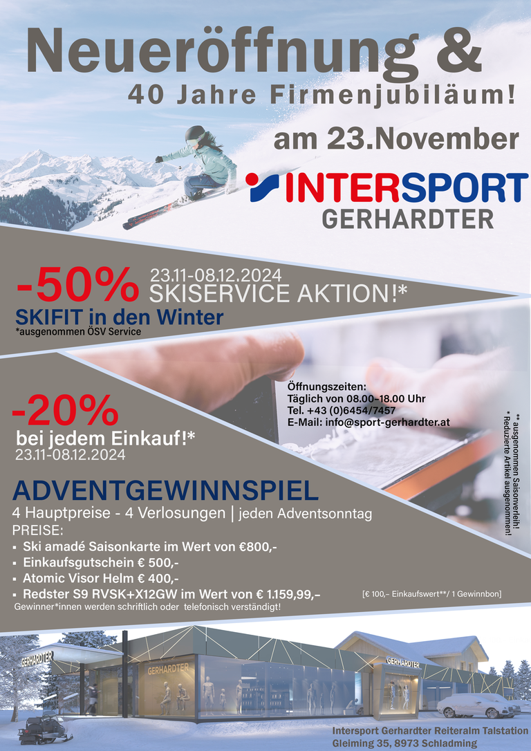 Intersport Gerhardter - Imprese #2.1 | © Intersport Gerhardter