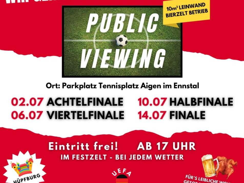 Public Viewing Festlerei - Impression #1