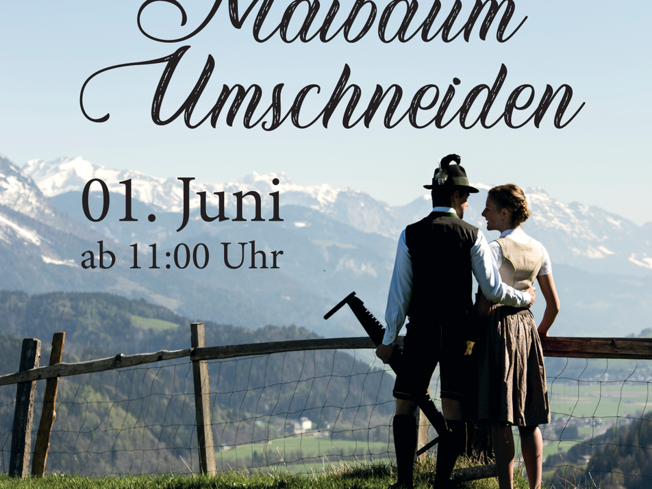 Dorffest mit Maibaum Umschneiden - Impression #1