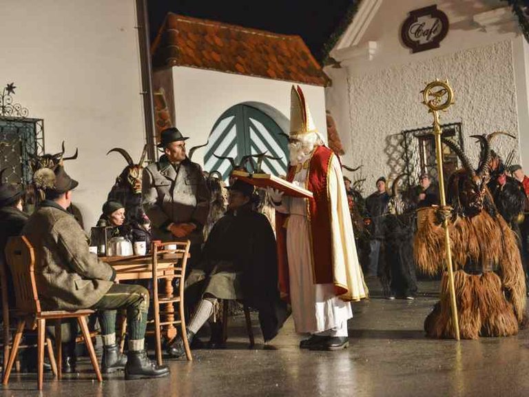 Krampus spectacle of Öblarn - Impression #2.8 | © Öblaner Krampusgruppe / Christoph Huber
