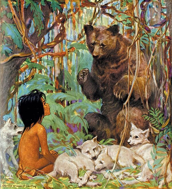 THE JUNGLE BOOK - Impression #2.1 | © Jessie Willcox Smith
