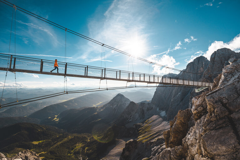 Hängebrücke am Dachstein | © Mathäus Gartner