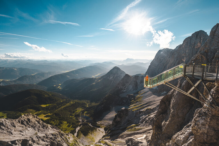 Treppe ins Nichts am Dachstein | © Mathäus Gartner