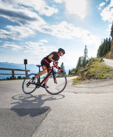 Rennradfahrer in der Region Schladming-Dachstein