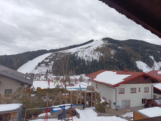 Aussicht vom Balkon