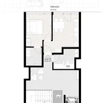 Foto van Appartement, douche, WC, terras