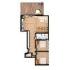obrázek Apartmán, sprcha, koupelna, WC, 2 místnosti na spaní