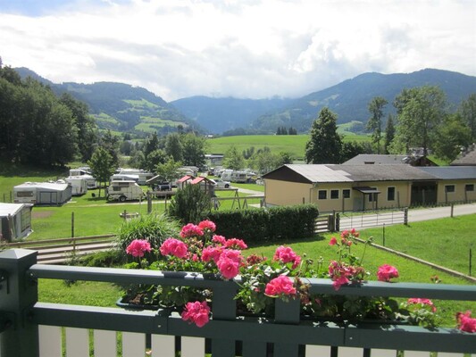 Aussicht zum Campingplatz