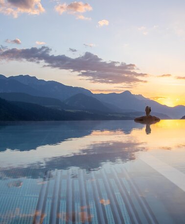 Infinity Pool im Schütterhof in Schladming