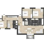 Foto van Appartement, douche, WC, 3 slaapkamers | © Berger