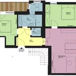 obrázek Apartmán, sprcha, WC, 2 místnosti na spaní