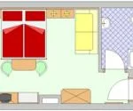 Pomiń zdjęcie Dreibettzimmer mit Dusche, WC